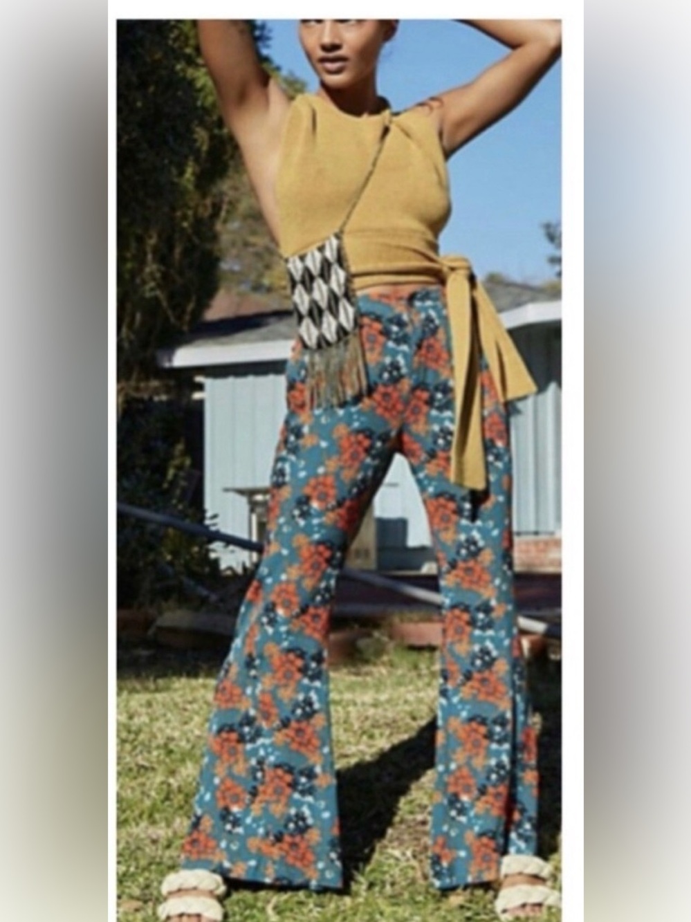 NWT Free People Cant Take My Eyes Off You Flared Pants